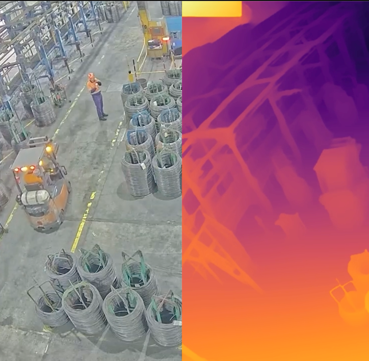 WARNY depth sensing comparison for pedestrian detection